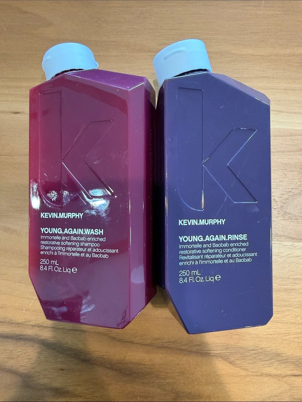 KEVIN.MURPHY Young.Again Wash & Rinse Duo - Burgundy & Purple